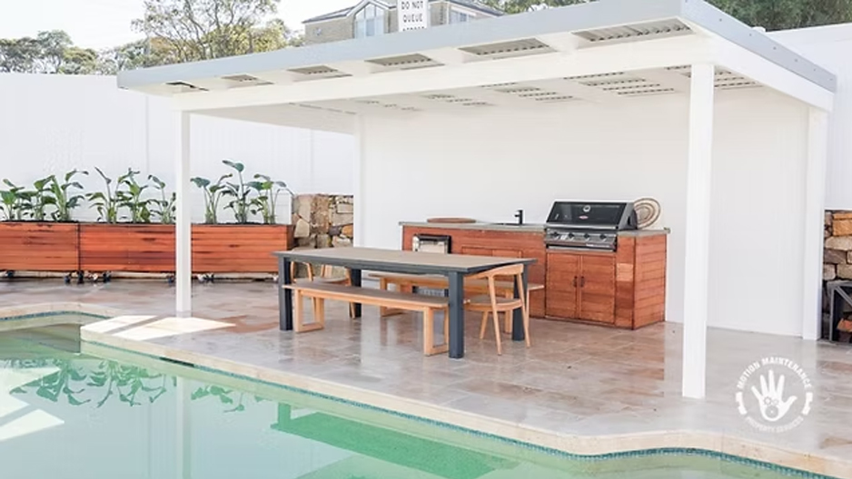 A Hamptons-Inspired Backyard Makeover in Beacon Hill